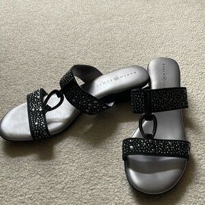 Karen Scott Embellished Heeled Sandal